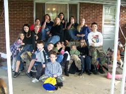 Dakota's party - most of the kids at the party