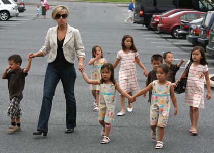 Jon and Kate Gosselin's kids - These are the eight kids of Jon and Kate Gosselin. Collin Gosselin and Alexis Gosselin, both 6 years old, were expelled from their private schools. Yes, I said expelled! You can see them with their mom in the picture above. They are holding hands with each and walking towards somewhere. They might look happy and jolly in the picture, but you can just imagine what's going on at home. Jon and Kate Gosselin's kids - These are the eight kids of Jon and Kate Gosselin. Collin Gosselin and Alexis Gosselin, both 6 years old, were expelled from their private schools. Yes, I said expelled! You can see them with their mom in the picture above. They are holding hands with each and walking towards somewhere. They might look happy and jolly in the picture, but you can just imagine what's going on at home.