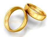 Rings - When you see a ring, what will you think, will you think of married someone? That is common to have rings when married. Rings are the symbol of having each other and it also mean the commitment toward both the husband and wife.