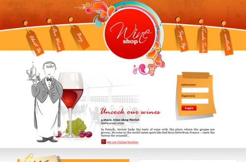 web template - One of them again. You can download free from www.infoway.us/. And use it for your own website. Not only that you can get a lot other stuffs there for free