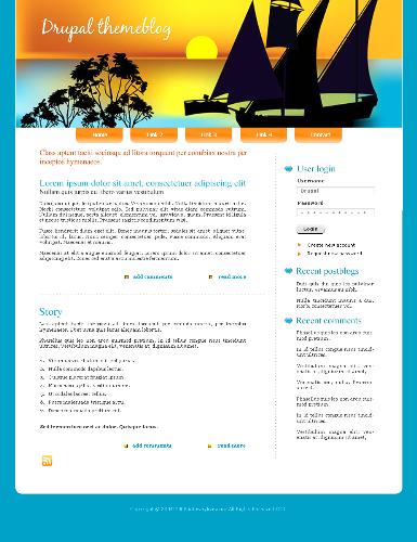 Drupal template - Our developers are very good at all the open source. Here an example of it. Find and download them free.