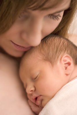 mother love - cute baby with her mother....