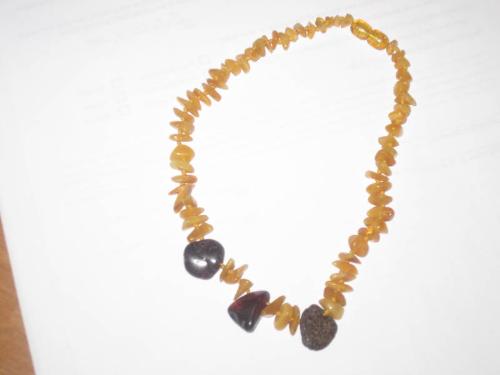 Amber teething Necklace - This is baltic amber teething necklace, bought from ebay Amber teething Necklace - This is baltic amber teething necklace, bought from ebay