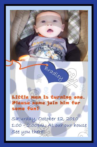 birthday invitation - This is an invitation made by me. 