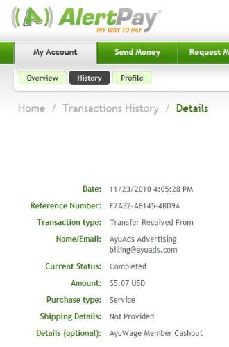 Second Ayuwage Earning - Before, I do not believe that I could earn online. I thought after the owners profited from the site, they will abandon it. But not this one. :)  http://www.ayuwage.com/?reg=9006