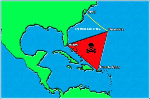 Bermuda triangle - Bermuda Triangle also known 'Devil's Triangle'. I can go there but wont return back.