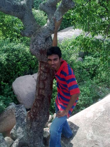 This is Myself - Bargavashok - Still taken in Mahabalipuram with my fellow ECEites