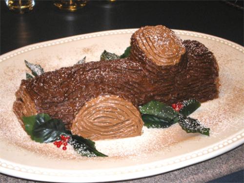 Yule log - Chocolate delight for Christmas