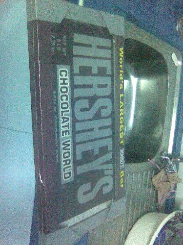 Hershey&#039;s chocolate - This is a big chocolate.