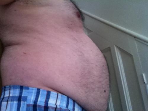 P1ke's fat tummy - Fat isn't necessarily fun.