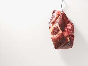Meat - Red meat. Some day from now, that meat hanging there might be cloned. Cloned meat, are you kidding me?

Ref:
http://www.dailymail.co.uk/news/article-1335516/Cloned-meat-gets-ahead-Minister-rejects-ban-despite-health-animal-welfare-fears.html