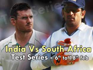 Mahendra Singh Dhoni - The captain of India and South Africa.