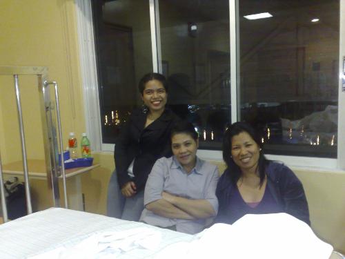 members - from left:honey, jane and autie patricia(Niel's son)