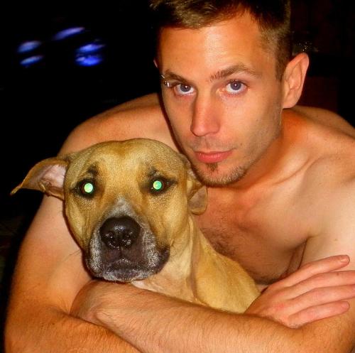 this is a pic of me and tiko posing for camera - me and tiko posing for camera