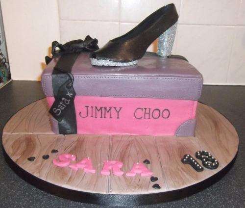 Jimmy Choo Cake - Every girl's dream to own a Jimmy Choo !!
