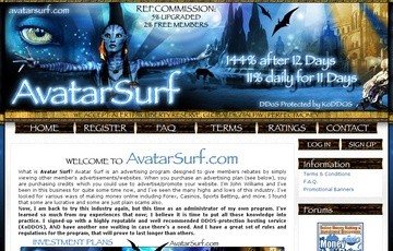 avatar surf do you believe their email - avatar surf sent me email, did you get that?