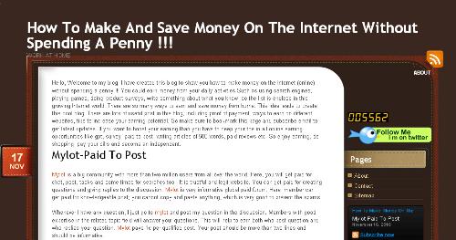 My website's template - It is nice and clear template for my website