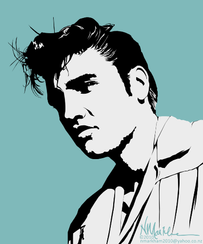 elvis - i created this for a grafitti wall at my place. thought sharing would be good. you may use it if you want..