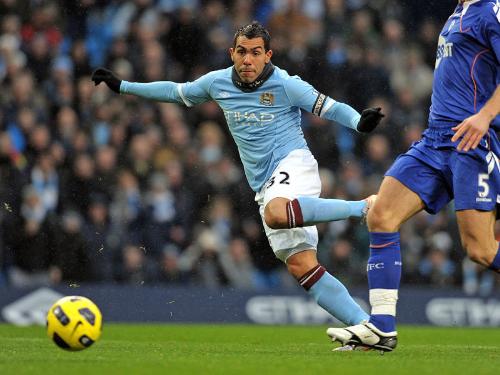 Carlos Tevez - Argentina international and captain of Man City