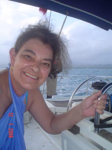 Aboard the sailboat. - This was last years´s avatar. I was part of the crew at a friend´s sailboat. We went to Kunayala in Panama´s San Blas Islands. It was awesome.