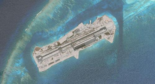 Johnston Island - Johnston Island AKA Johnston Atoll. Orginally a military base and airfield the island was eventually used to dispose of chemical weapons) Johnston Island - Johnston Island AKA Johnston Atoll. Orginally a military base and airfield the island was eventually used to dispose of chemical weapons)