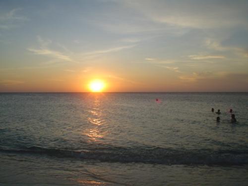 Sunset in Aruba - This is one of the many pictures I took of a sunset in Aruba.