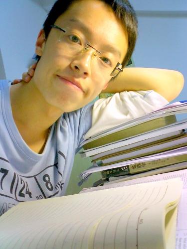 me - Junior year on campus ,dormitory