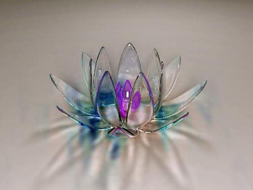 3D imagination - This is a 3d crstall effect picture