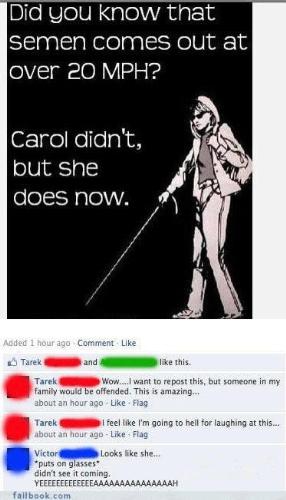 Poor Carol - From Failbook.com

An interesting fact!