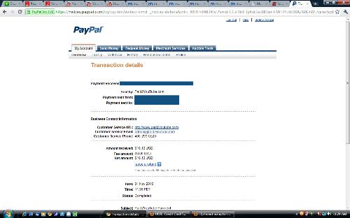 Latest payment I recieved - I know some people have doubt but I hope you can see a good site here.