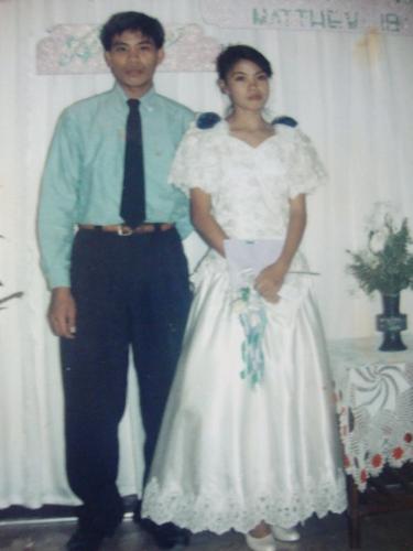 Me and My Dear - Myself with My dear during a wedding day that we attended