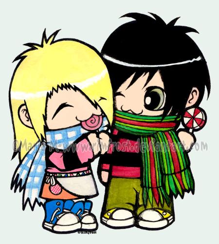 lovey dovey - Lovey dovey is a normal action for lovers when they first start a relationship, but unfortunately, i cannot last forever due to many reasons.