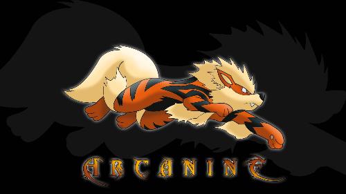 Arcinine - yes im obessed with pokemon