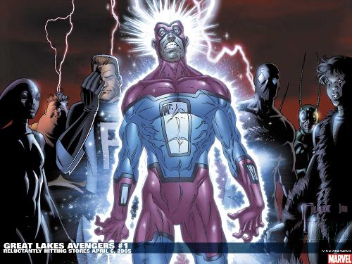 GLA - Great Lakes Avengers (New Avengers Cover Spoof)