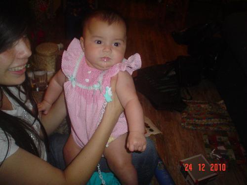 Chubby Sofía Elena - This is my 3 months old grandaughter. I woulf love to posat this picture in a post. Isn´t she lovely?