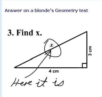 Dumb answer on test paper - I swear, if it was this easy, i would&#039;ve been king of the world by now.