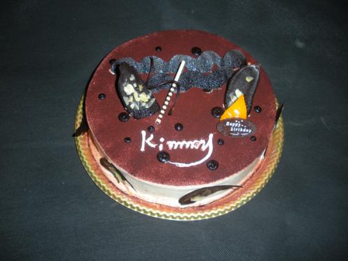 cake - my birthday cake...do it by myself