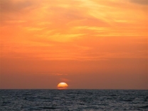 sunrise - This picture shows sunrise at atlantic