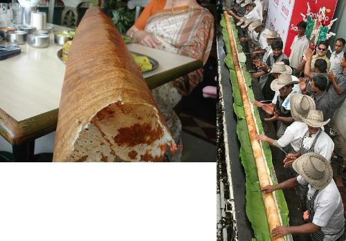 Dosa - Longest dosa