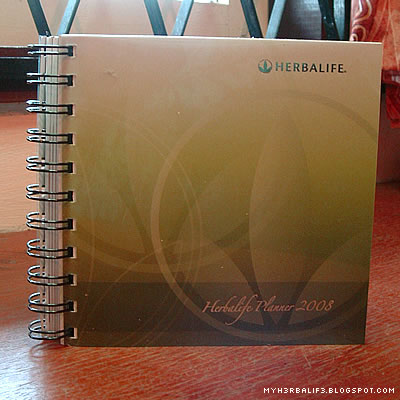 Herbalife notebook - notes