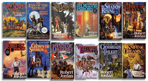 Wheel of Time - these are the 12 books that changed my life. 