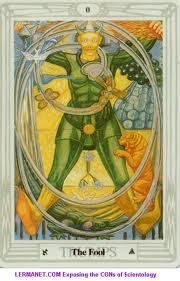 The Fool - This is the Fool as represented in the deck by A.Crowley.