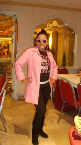 K-pop Attire - I got third place in the K-pop costume during the Christmas Party 2010.