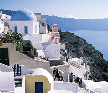 Greece country - Beautiful places in greece country.