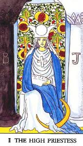 The High Priestess Card 2 - Tarot card The High Priestess The High Priestess Card 2 - Tarot card The High Priestess