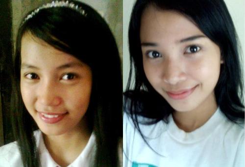 Me with my sister - Others tell us we look the same. We're always compared. But i don't think we have the same face? :)