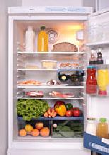 Refrigerator - Refrigerator is a brilliant invention where you can keep food for a longer period and staying fresh.