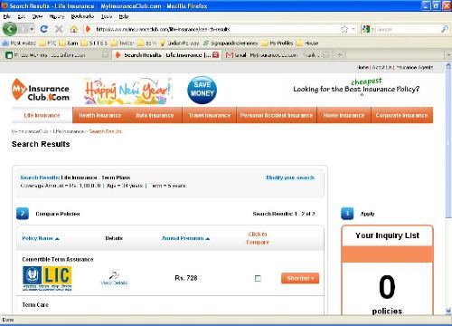 myinsuranceclub - The Best Place to Compare Insurance