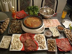 Steamboat - Pic of Chinese steamboat meal