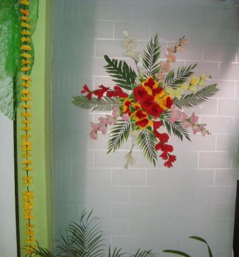 Do you Like Flower - This is my best decoration ever.... Do you ever decorate your home or office ???